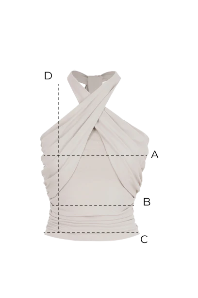 Top Miss Bali Off White - Image 8