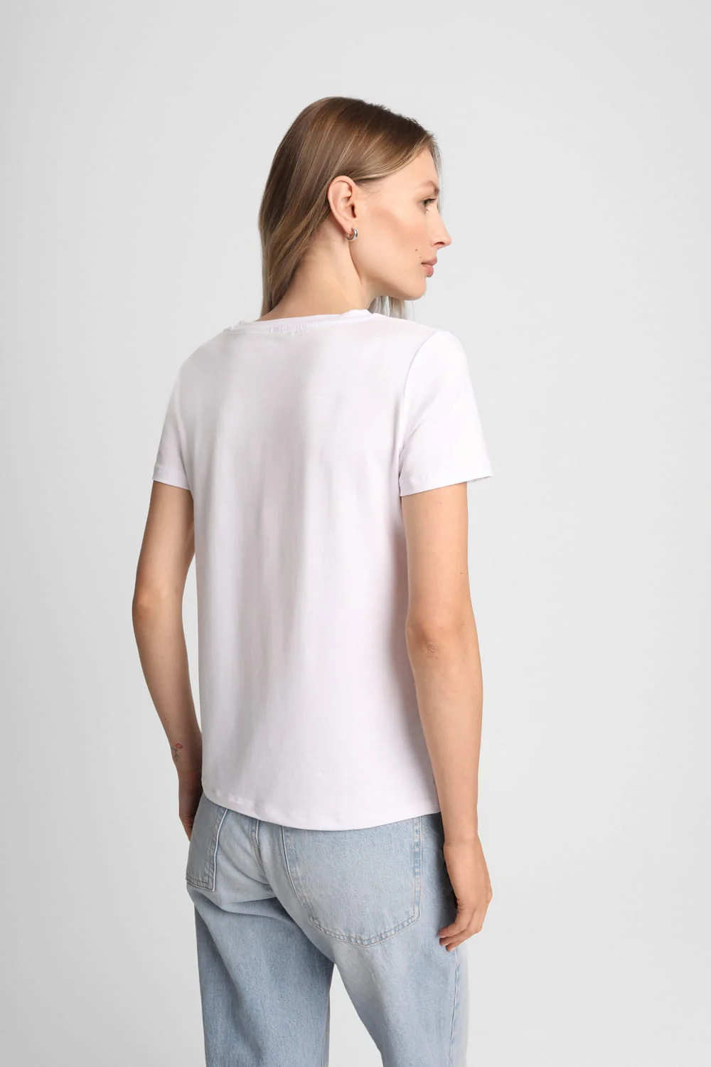 T-shirt Miss Classic White - Image 3